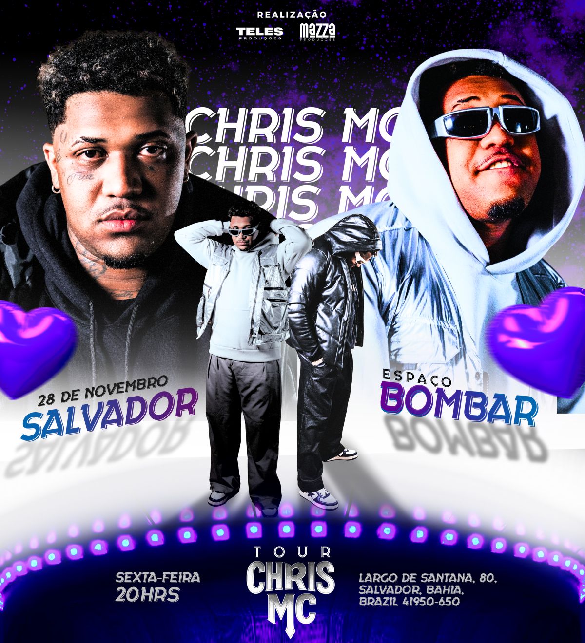 CHRIS MC — TOUR NORDESTE (SALVADOR)