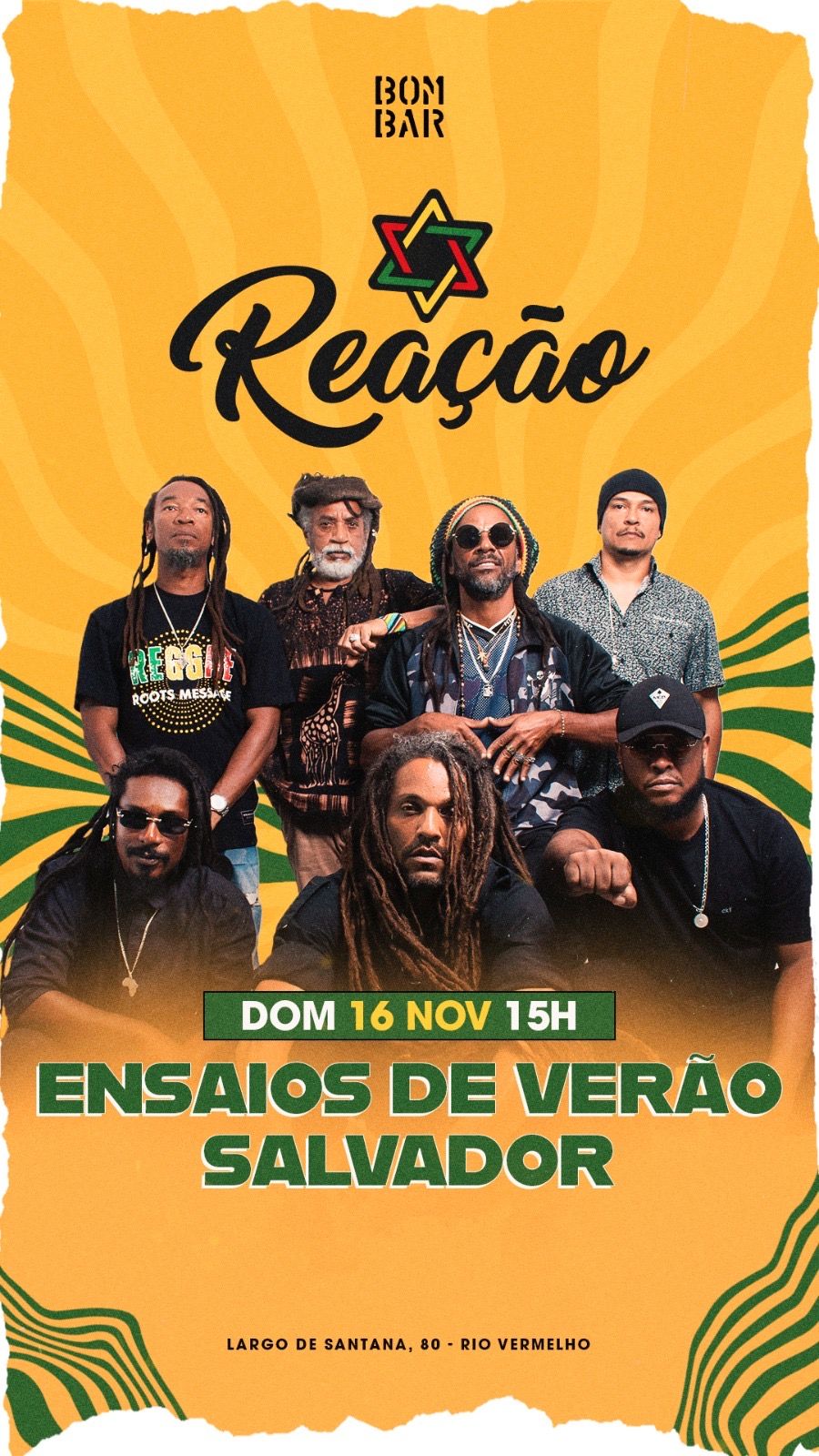 ENSAIO DE VERÃO REAÇÃO