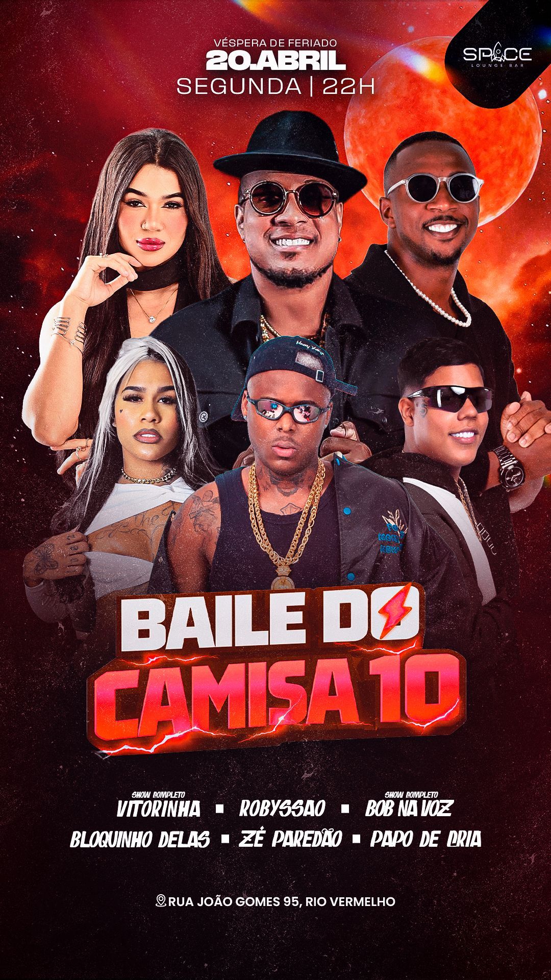 BAILE DO CAMISA 10