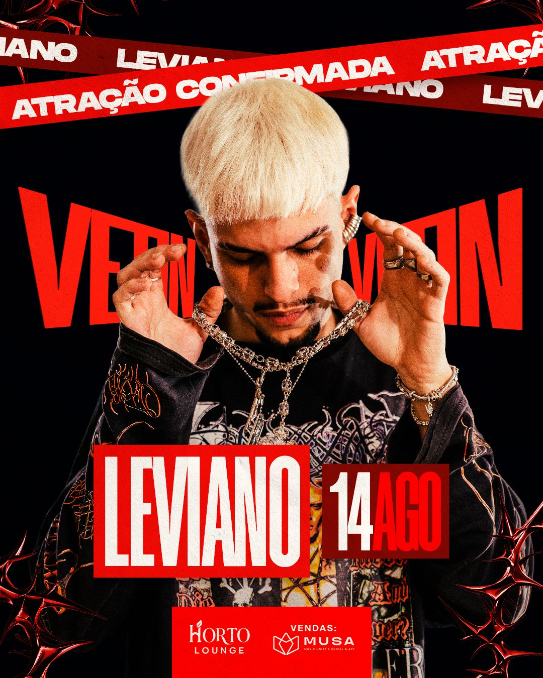 LEVIANO NO HORTO